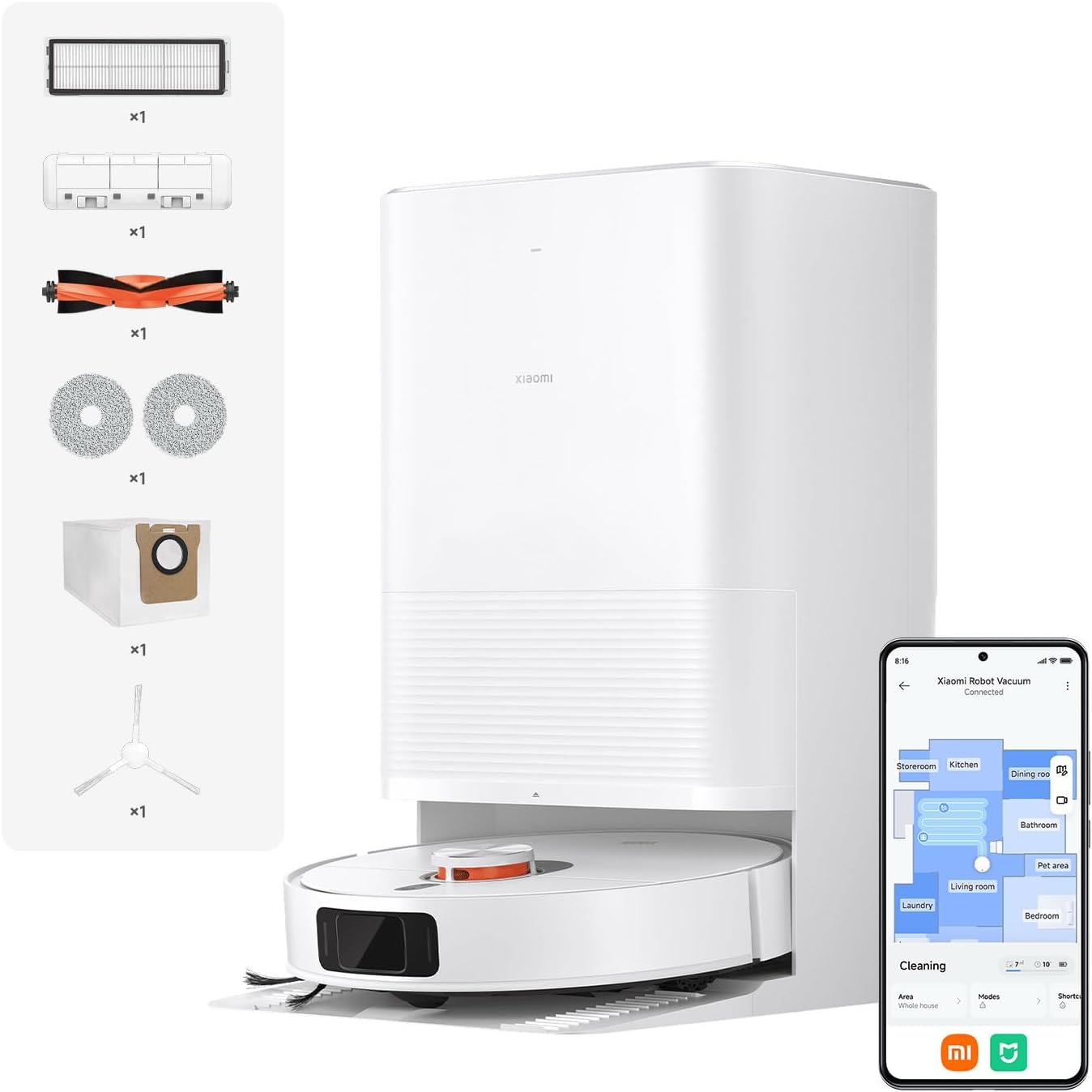 Xiaomi Robot Vacuum X20 Pro